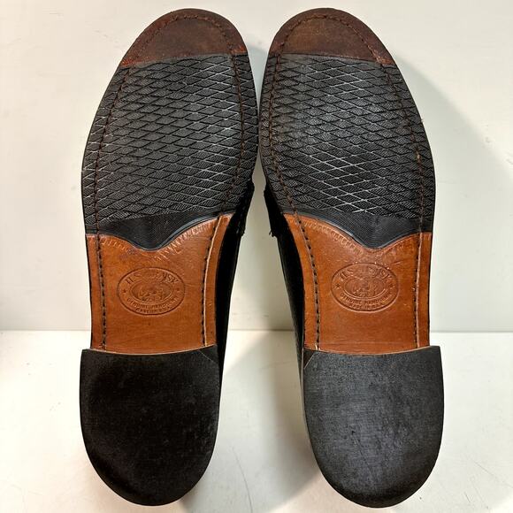 EUC Rancourt & Co x H. S. Trask Moccasin Tassel Loafer Handsewn Maine USA 11.5 D